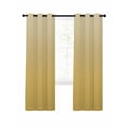 thumbnail image 1 of Orange Yellow Ombre Blackout Curtains 72 Inches Long for Bedroom,Modern Abstract Art Gradient Aesthetics Thermal Insulated Room Darkening Black Out Window Curtain Panels Grommet Living Room Drapes, 1 of 8