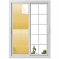 thumbnail image 1 of Orange Yellow Ombre Window Privacy Film, Modern Abstract Art Gradient Aesthetics Static Cling UV Sun Blocking Heat Control Window Tint, Non-Adhesive One Way Windows Privacy Cover 17.7''x78.7'', 1 of 7