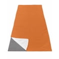 thumbnail image 1 of Orange Yoga Towel for Hot Yoga Non Slip, Pure Orange Yoga Mat Towel Absorbent Yoga Sweat Towels Microfiber Hot Yoga Blanket for Bikram Pilates 26"x74", 1 of 7