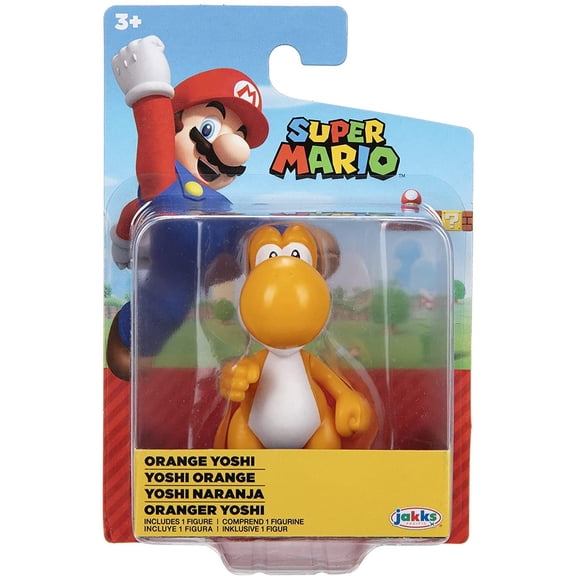World of Nintendo Wave 29 Orange Yoshi Mini Figure