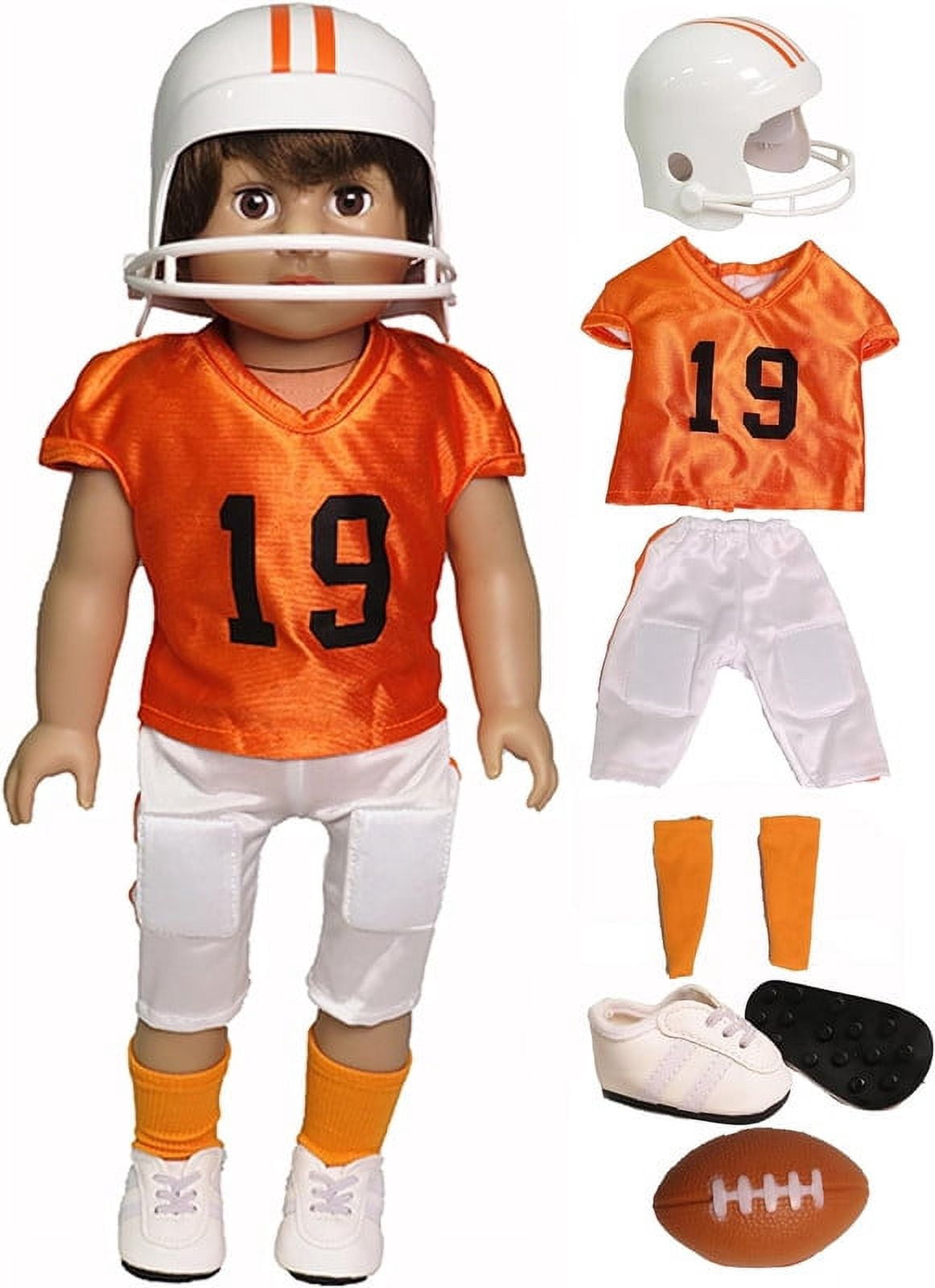 american girl doll football helmet Ride Along Dolly Bike for 18" Dolls (Pink) A raglan short Dress Along Dolly Pink Bike