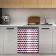 thumbnail image 1 of Orange and Blue Traditional Argyle All Over Print Dishwasher Magnet Cover Decorative Sticker for Home Cabinet Kitchen 23" x26", 1 of 5