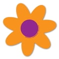 thumbnail image 1 of Orange and Purple Flower Magnet, 1 of 1