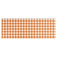 thumbnail image 1 of Orange and White Diamond Pattern Kitchen Rug Mat,Kitchen Runner Rugs Non Skid Washable,Decorative Kitchen Floor Mats for Kitchen,Sink,Laundry,17"X47", 1 of 5