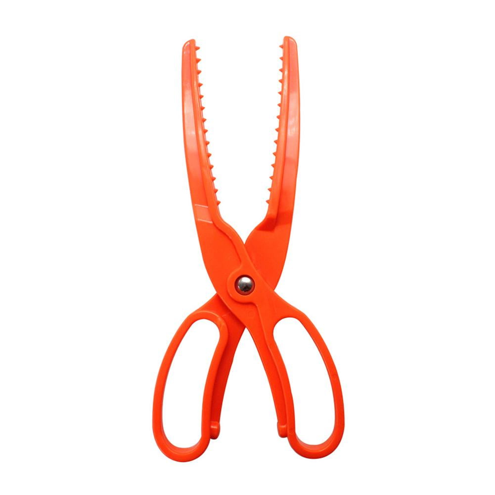 Orange fish scissors (A) 25cm/80g Luya fishing tools fish scissors ABS ...