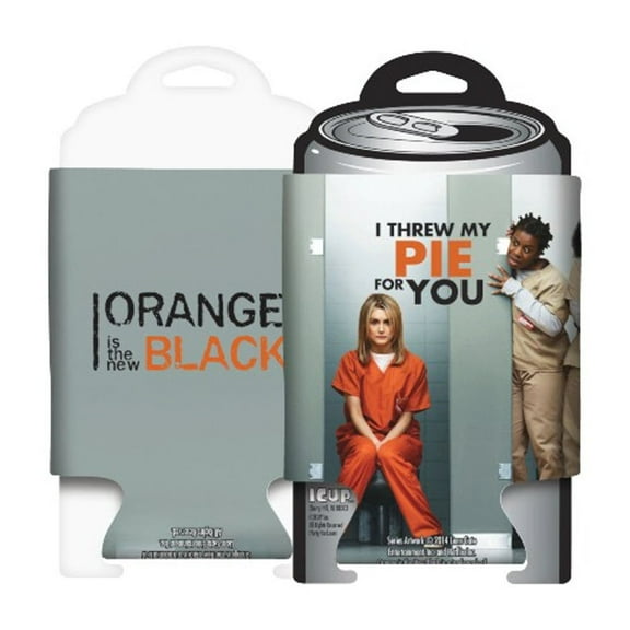 Orange is the New Black I Threw My Pie Can Cooler Hugger Huggie