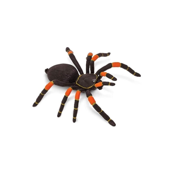Safari Ltd. Orange-Kneed Tarantula Figurine - Realistic 8" Arachnid Figure - Educational Toy for Boys, Girls, and Kids Ages 3+