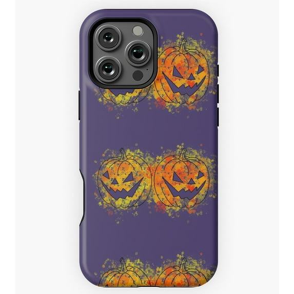 Orange painted pumpkins for the Halloween party GA9125 Phone Case for iPhone 11 to 17 Pro Max