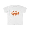 thumbnail image 1 of Orange smiley graphic  Tshirt Unisex Softstyle T-Shirt, 1 of 1