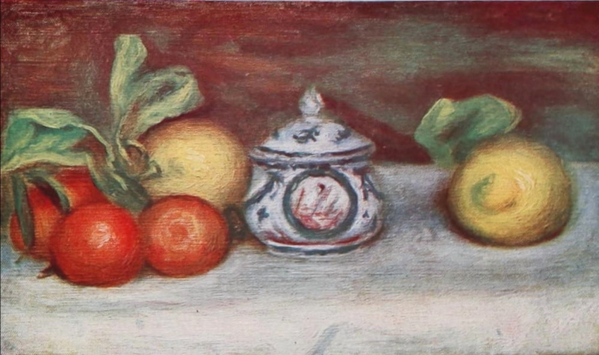 Oranges & Lemons Canvas Art - Pierre-Auguste Renoir (24 x 36)