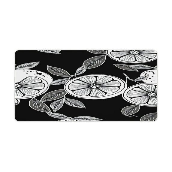 Oranges Seamless Patter Computer Mouse Pad Gaming Accessories Large Pad Deskmat Keyboard Pad