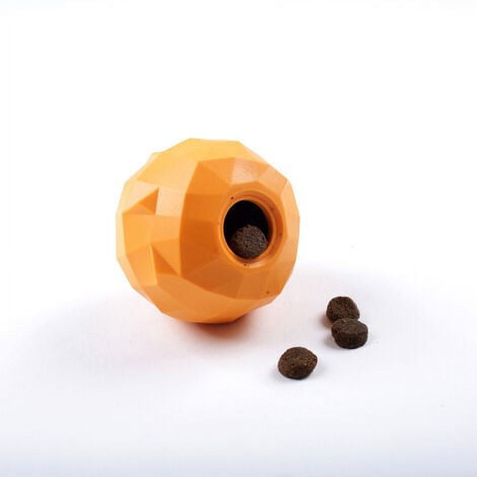 OrangesOriginal Bouncing Toy Treat and Kibble Dispenser Indestructible