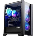 thumbnail image 1 of Hoengager Apollo Gaming PC -AMD R5 5600G 3.9GHz CPU ,NVIDIA RTX 3050 6G,16GB DDR4 RAM 3200MHz ,1TB M.2+2TB SATA SSD, Liquid Cooler,WIFI, RGB Fans, HDMI,Bluetooth ,Windows 11 Pro Desktop, 1 of 7