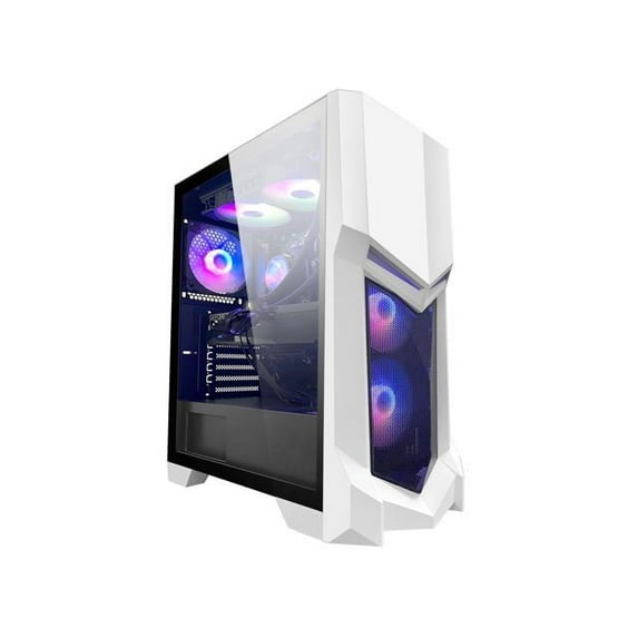 Orangexin Transformers Gaming PC -AMD Ryzen 5 5600X 3.7 GHz -RTX 4060Ti 16GB-32GB DDR4 RAM -1TB PCIe SSD -240 Liquid Cooler -WIFI &Bluetooth Ready -Windows 11 Pro Desktop Computer