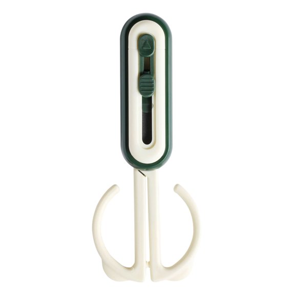 Orangide 2-in-1 Scissors and Box Opener, Anti-Cut Hand Multifunctional Tool with Magnetic Suction for Home Office Paper Cutting or Package Opening