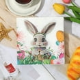 thumbnail image 1 of Orangide 20 PCS Easter Bunny Napkins, Disposable Paper Napkins with Colorful Bunny&Flower Design for Spring Celebrations, Easter Day Egg Hunts, and Holiday Table Decorations, 1 of 7