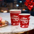 thumbnail image 1 of Orangide 20-Pack Valentine's Party Supplies - Romantic Valentine-themed Disposable Paper Cups, for Wedding Anniversary Party Supplies & Valentine's Day Decorations, 1 of 6