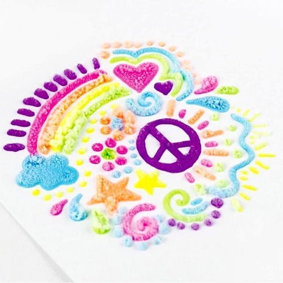 Orangide 3D Puffy Paint Pens 6 Colors Popcorn Drawing Puff Art Markers for DIY T Shirt Greeting Card Craft Birthday Gift for Kids Creative Fun Easy to Use Non Toxic