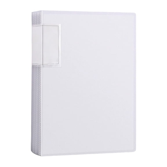 Orangide A4 Document Folder Semi Transparent File Pouch 40 Pocket Polypropylene Multi Pocket Folder for Exam Paper Stu/dent Certificate Organizer