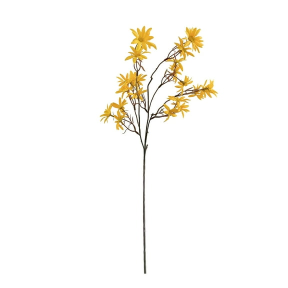 Orangide Artificial Orchid Violet Flowers | Simulation Fake Daisies for Home Decor | Living Room Table Flower Arrangement Photo Props Indoor Outdoor Garden Decoration