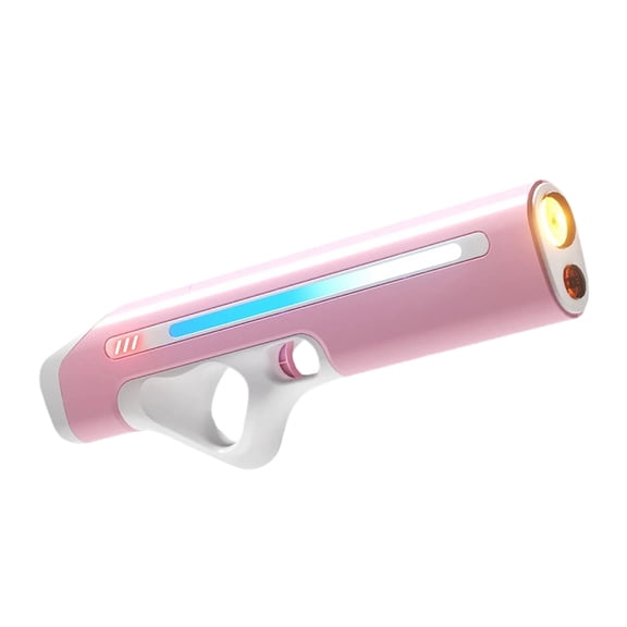Orangide Automatic Electric Water Blaster with LED Lights, USB Rechargeable Long Range Water Blaster for Kids Adults Pool Beach Summer Outdoor Toy