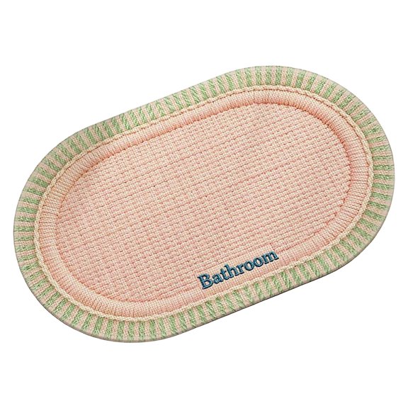 Orangide Bath Mat Diatomaceous Earth Super Absorbent Quick Dry Non Slip Bathroom Floor Rug Soft Gradient Stone Mat for Shower Entrance