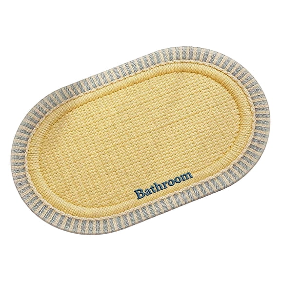 Orangide Bath Mat Diatomaceous Earth Super Absorbent Quick Dry Non Slip Bathroom Floor Rug Soft Gradient Stone Mat for Shower Entrance