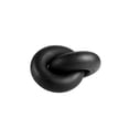thumbnail image 1 of Orangide Black Wooden Knot Decor, Abstract Interlocking Wood Sculpture for Modern Home, Handcrafted Coffee Table Art, Boho Chain Decorative Object for Living Room, 1 of 6
