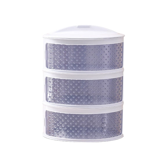 Orangide Breathable Food Cover for Table, Multilayer Storage Leftover Protector, Foldable Fly Net Cover for Home Kitchen, Reusable Daily Use