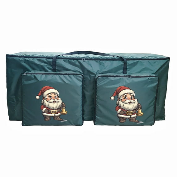 Orangide Christmas Tree Storage Bag, Dustproof Organizer with 2 Front Pockets, Fits Disassembled Holiday Tree, Large-capacity Xmas Storage Container With Reinforced Handles Dual Zipper