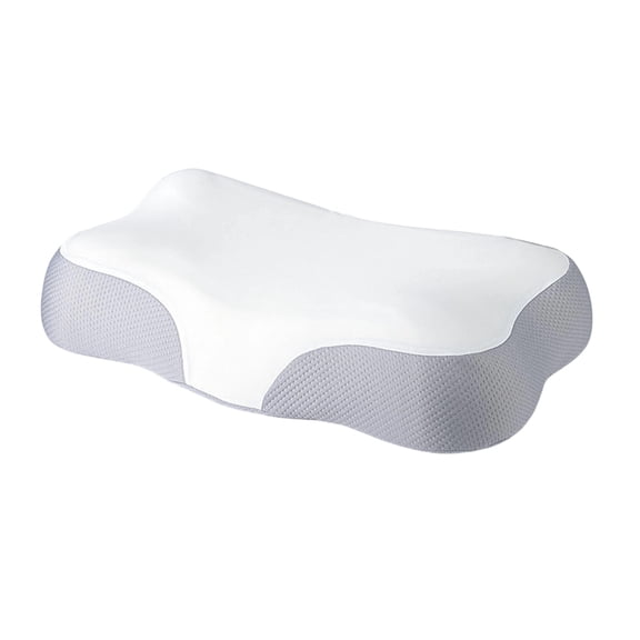 Orangide Cloud Shaped Pillow for Side Sleeping Spine and Neck Protection Memory Foam Pillow Core Pressure Relief Orthopedic Bed Pillow