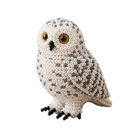 Orangide DIY Bird Beading Kit Handmade Bird Beading Set for Adults Beginners Creative Craft Supplies with Easy Instructions Make Your Own Bird Perfect Gift for Nature Lovers