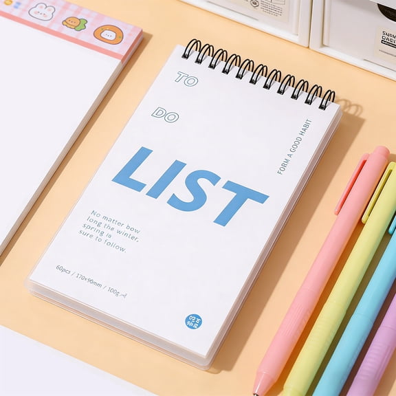 Orangide Daily Planner Journal Today’s Schedule Notebook Diary for Women Men Office Work Sch/ool Agenda Organizer