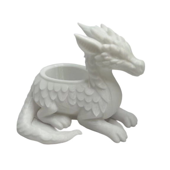Orangide Dragon Flower Pot Mythical Creature Planter for Cacti Plants Small Plants Home Office Desk Garden Decor Sculpture