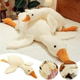thumbnail image 1 of Orangide Duck Hugging Pillow - Extra Soft Goose Stuffed Animal Hugging Pillow with Rotund Belly, Safety Nursery Decor & Sensory Comfort Toy, Cuddle Companion for Kids, 1 of 4