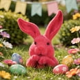 thumbnail image 1 of Orangide Easter Flocked Bunny Decoration Artificial Green Rabbits Head Sculpture Garden Decoration Holiday Decorations Party Favors Table And Home Decoration, 1 of 9