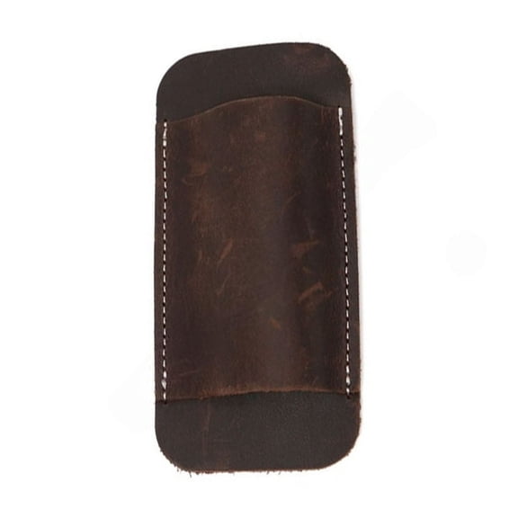 Orangide Genuine Leather Knife Holster for Belt, Outdoor Waist Pouch for Hunting, Camping, Heavy Duty Tool Holder for Knife and Multi-Tool
