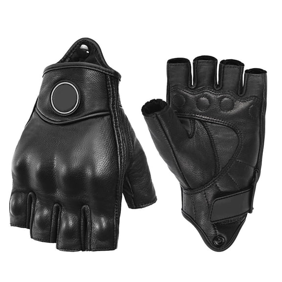 Orangide Half Finger Gloves for Men Women, Shock-Absorbing Sporty Cycling Mitts, Anti-Slip Breathable for Workout Running