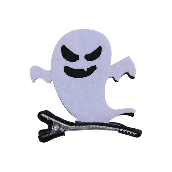 Orangide Halloween Decor Hair Clips for Kids, Cute Pumpkin Ghost Barrettes Girls Hair Accessories for Party Dress Up, Spooky Fun Hair Decoration for Little Girls Party