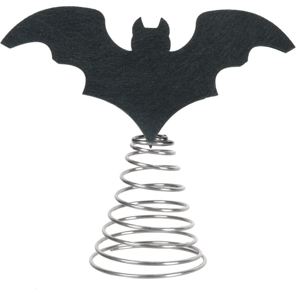 Orangide Halloween Decorations Bat Tree Topper Miniature Bats Spooky Ornaments for Halloween Tree Party Supplies Home Decor Indoor Fall Decor