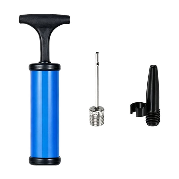 Orangide Hand Ball Pump with Needle, Mini Manual Air Inflator for Basketball, Football, Volleyball, Sports Equipment, Portable Pump for Outdoor Games and Practice