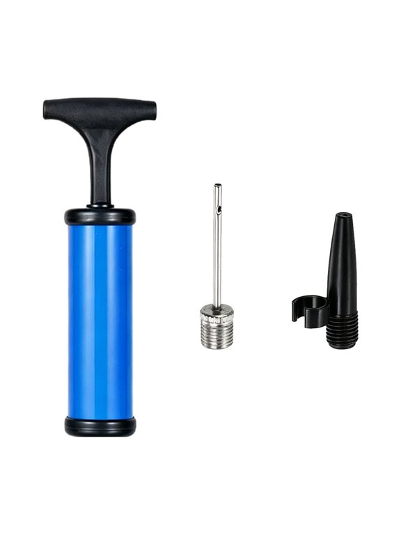 Hand Ball Pump with Needle, Mini Manual Air Inflator for Basketball, Football, Volleyball, Sports Equipment, Portable Pump for Outdoor Games and Practice