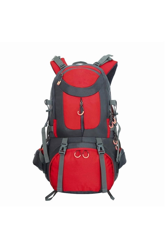 Orangide Hiking Backpack 50L, Large-Capacity Waterproof Trekking Backpack, Lightweight Outdoor Backpack with Multiple Pockets for Travel Camping, All-Season Daypack