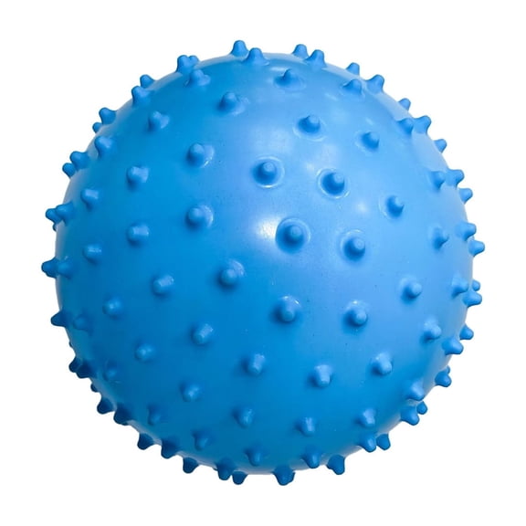 Orangide Inflatable Sensory Ball Thick PVC Bumpy Massage Ball, Portable Water Play Beach Ball for Pool Bath Kids Outdoor Fun, Stress Relief Toy with Textured Spikes