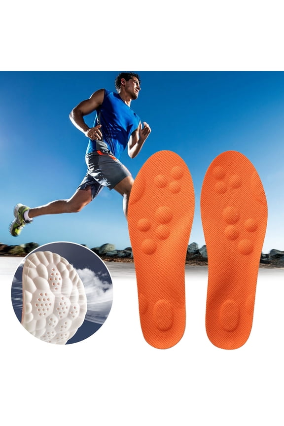 Insoles for Men & Women,Cushioning Memory Foam Shoe Inserts Breathable Comfort for Walking & Sports
