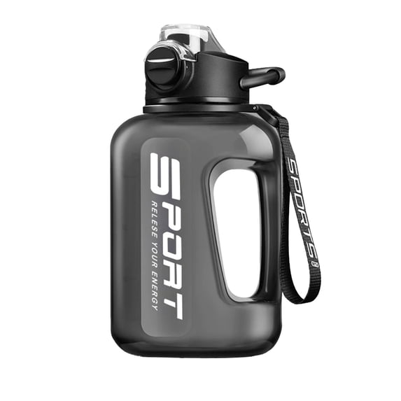 Orangide Large Capacity Water Bottle 58oz with Handle Shatterproof Outdoor Sports Jug for Gym Hiking Leak Proof Tritan Portable Fitness Water Jug Easy Carry BPA Free