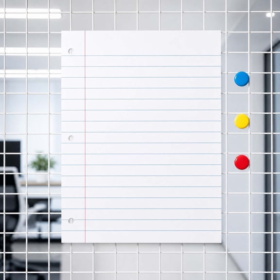 Orangide Magnetic Lined Paper Whiteboard Large, Dry Erase Board for Teaching Writing Practice, Reusable Classroom Homeschool Learning Tool for Teacher