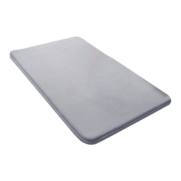 Orangide Memory Foam Flat Floor Mat for Bathroom, Non Slip Carpet, Absorbent Door Mat for Kitchen Sink, Anti Skid Rug
