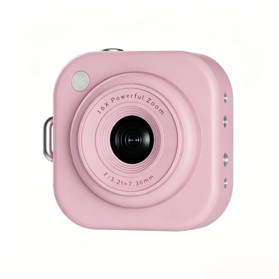 Orangide Mini CCD Camera with Screen Display Compact Portable Digital Camera 8 GB Memory Card for Vlogging Kids Travel Home Security Recording