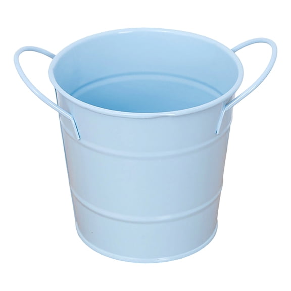 Orangide Mini Metal Bucket Candy Color Iron Pail with Double Handle Small Pot Desktop Organizer for Pens Pencils Container
